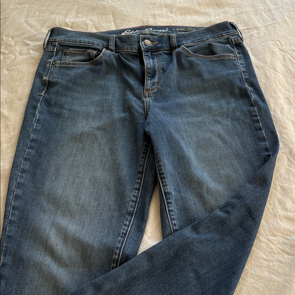 Eddie Bauer Blue Slim Straight Jeans